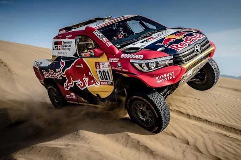 Nasser Al-Attiyah bei der Dakar 2018