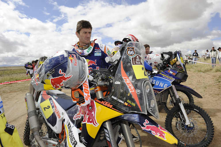 Marc Coma (KTM) verteidigte die Führung in der Gesamtwertung