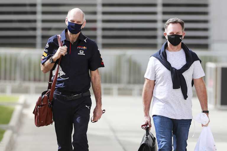 Adrian Newey und Christian Horner
