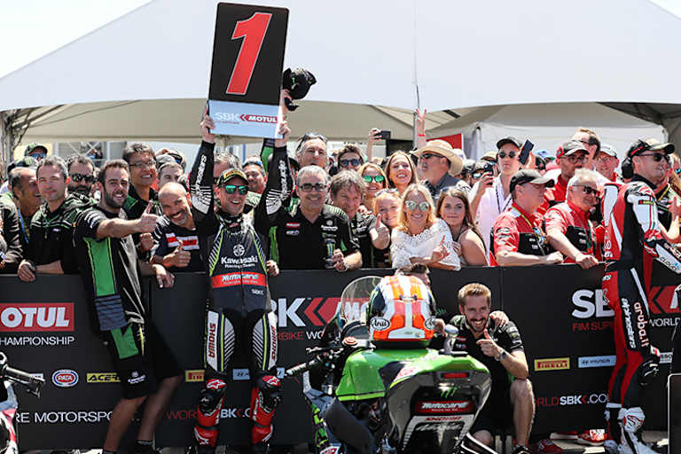 Jonathan Rea gewann zum 80. Mal