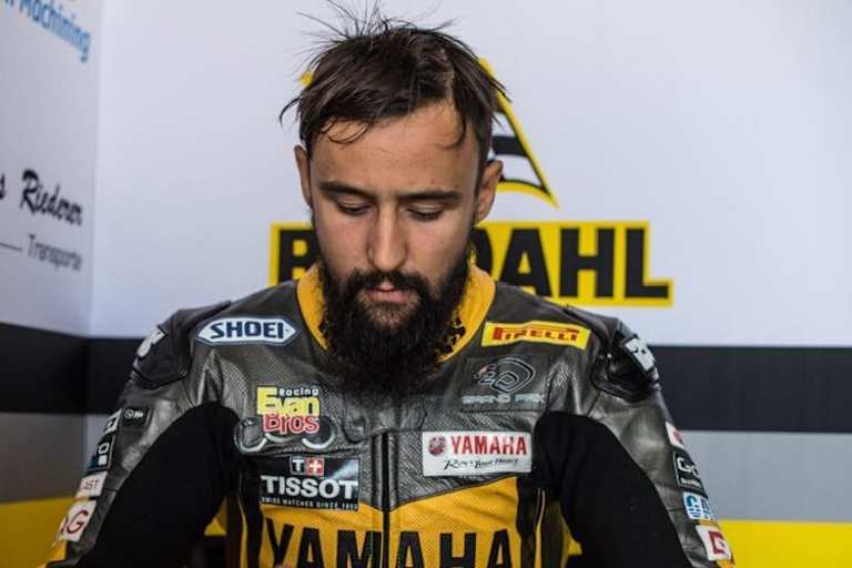 Der Wildwuchs im Gesicht von Randy Krummenacher wurde nach dem Rennen in Katar gestutzt 