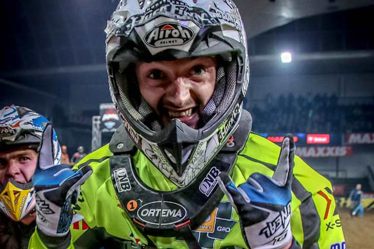 Marcel Teucher freut sich über seinen dritten Gesamtrang