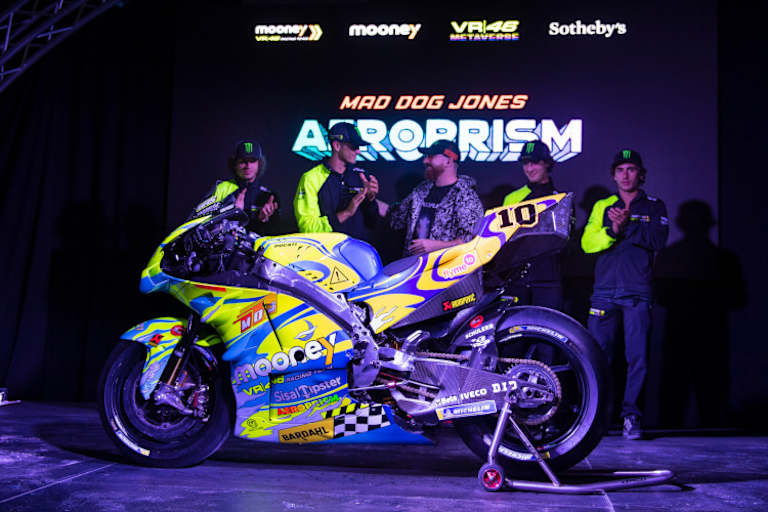Das Design von Mooney VR46 wurde auf der MotoRanch in Tavullia enthüllt
