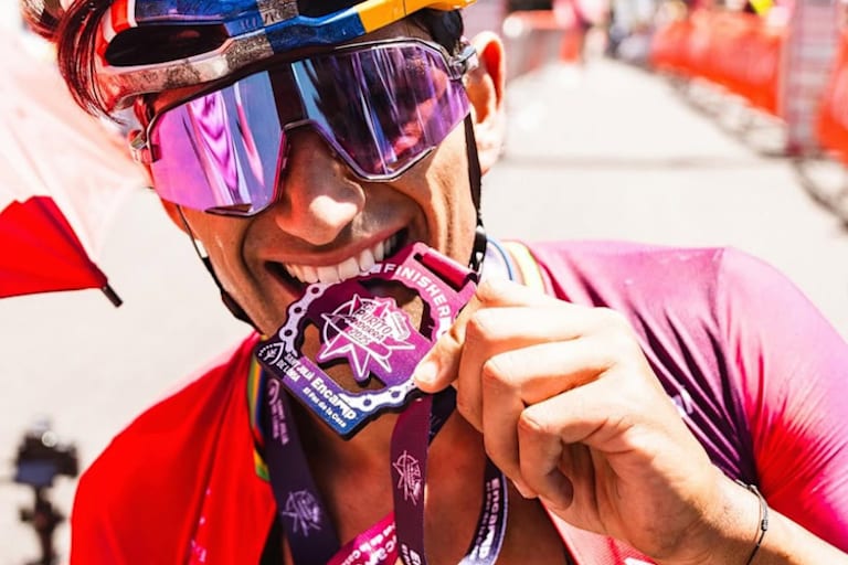 Jorge Martin als Teilnehmer beim Bergrennen «La Purito Andorra»