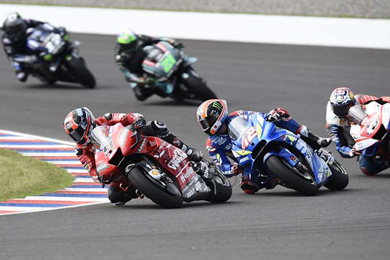 Danilo Petrucci (vorne)