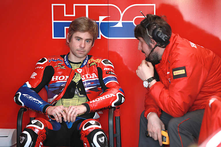 Honda-Werksfahrer Alvaro Bautista