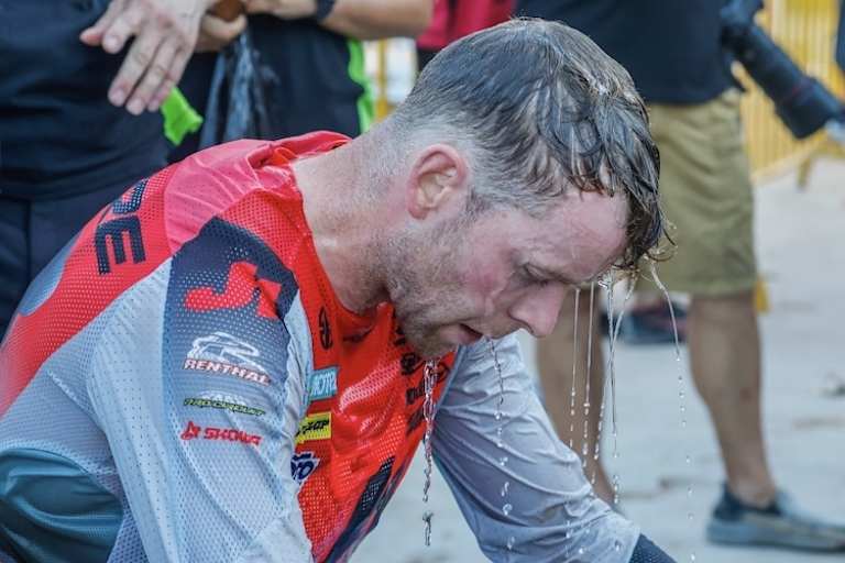 Heiß war es in Shanghai