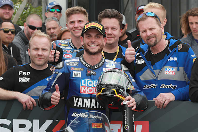 Gelungener Einstand für Sandro Cortese und Kallio Yamaha