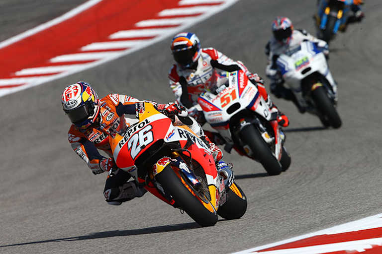 Dani Pedrosa stürzte im letzten Jahr auf dem Circuit of the Americas