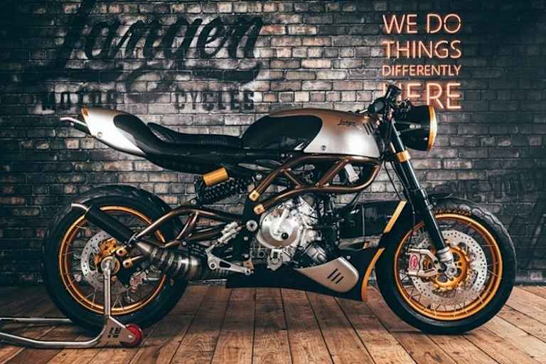 Langen 250: So in etwa ein Mofa mit Gitterrohrrahmen und gescheiten Bremsen - und unendlich viel mehr Power