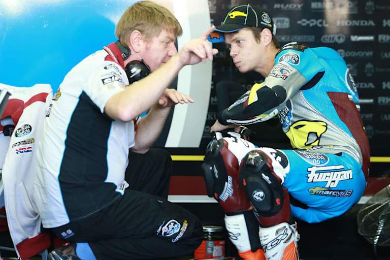 Chris Pike mit Tito Rabat