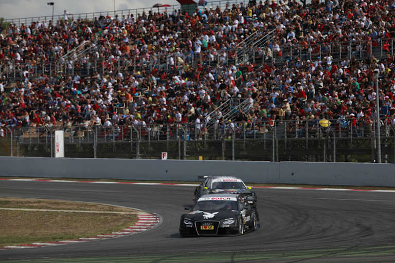 Das gab's letztmals 2009: DTM in Barcelona