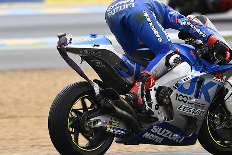 Kein Originalanbauteil der Suzuki