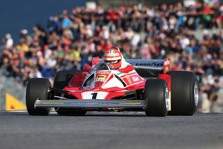 Niki Lauda 2014 auf dem Red Bull Ring