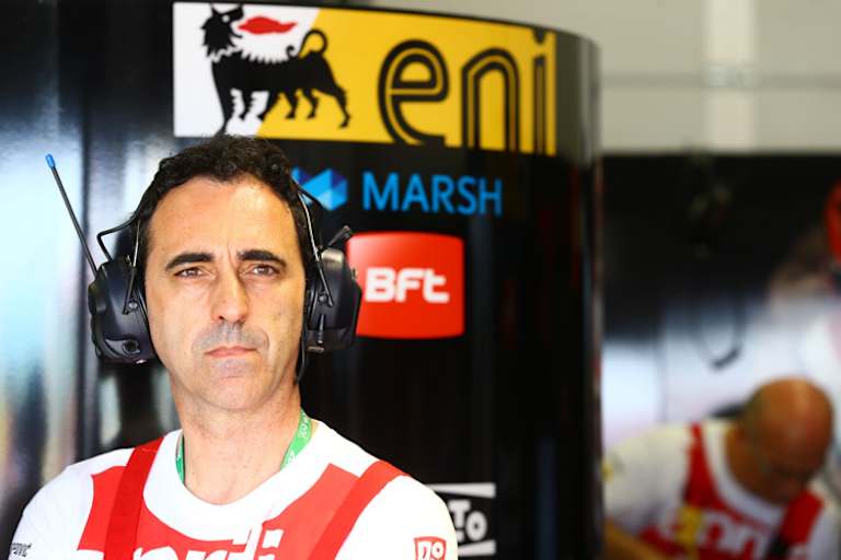 Aprilia-Rennchef Romano Albesiano