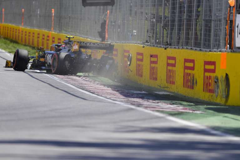 Diesen hatte der Däne Tags zuvor im Qualifying zerstört