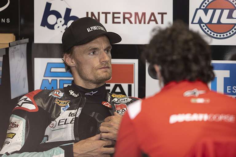 Chat Davies aus dem Team Go Eleven Ducati