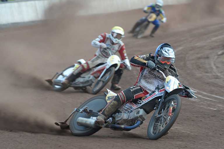 Erik Riss fuhr in allen Läufen vorneweg