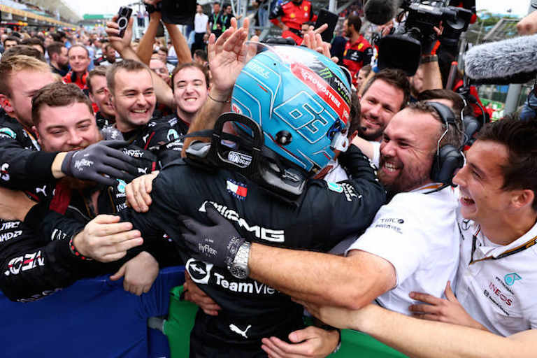 George Russells Brasilien-Sieg lieferte den Beweis, dass Mercedes mit der Entwicklung des GP-Renners in die richtige Richtung geht