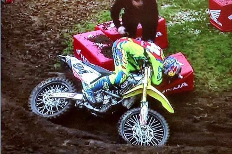 Dieser Sturz in Daytona bedeutete das Aus für Roczen in der Supercross-WM 2015