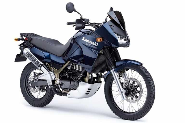 Das Kürzel KLE gab es schon mal: Die Kawasaki KLE500, gebaut von 1991 bis 2007