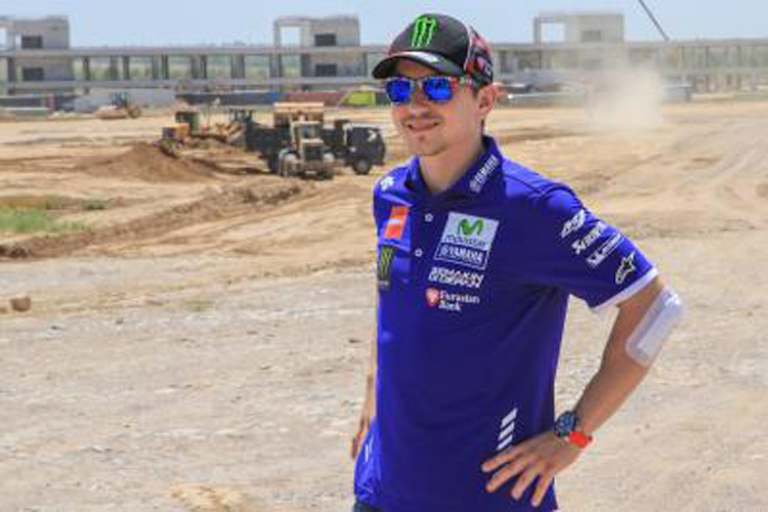 Jorge Lorenzo besuchte die Strecke in Kasachstan