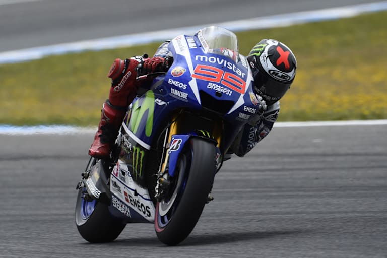 Jerez-Sieger Jorge Lorenzo liegt vorerst vorne