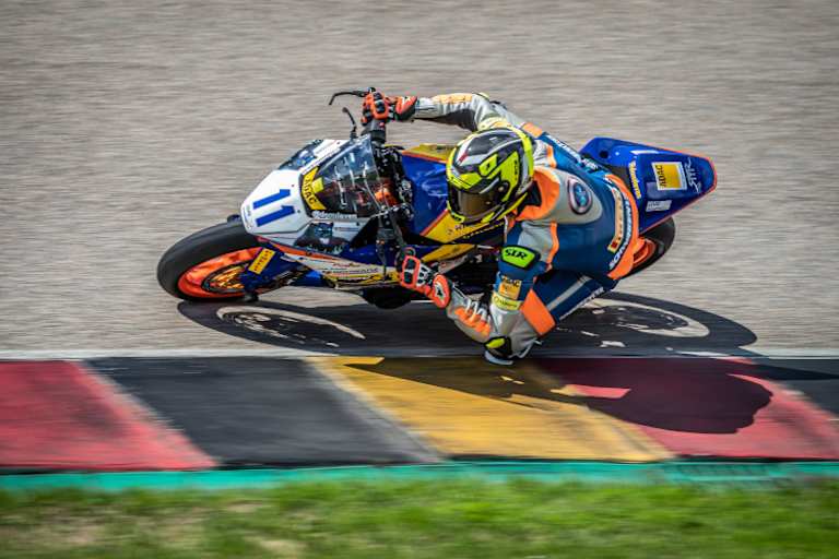 Dominik Blersch beim IDM-Rennen am Sachsenring
