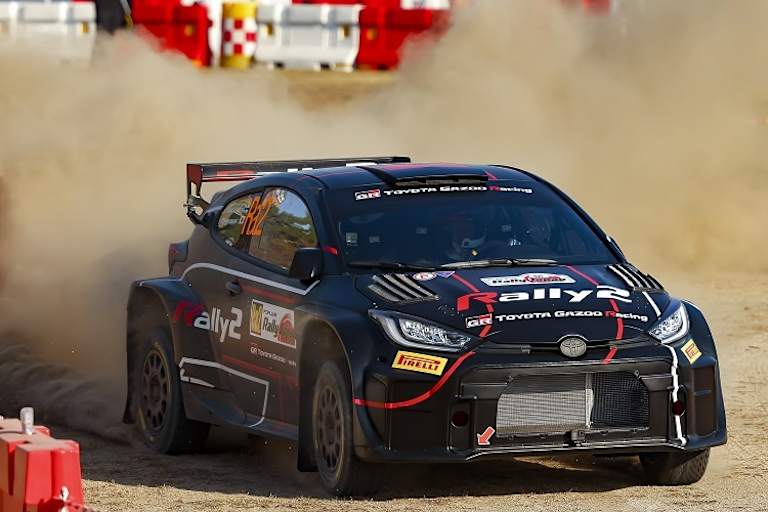 Toyota GR Yaris Rally2 von vorne