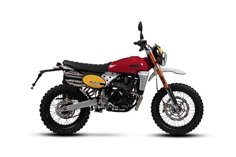 Zweite Farbvariante in Rot - jetzt müssen sie diese Motorräder nur noch bauen bei Fantic