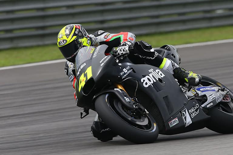 Espargaró auf der Aprilia RS-GP