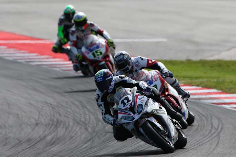 Markus Reiterberger (vorne) in Misano