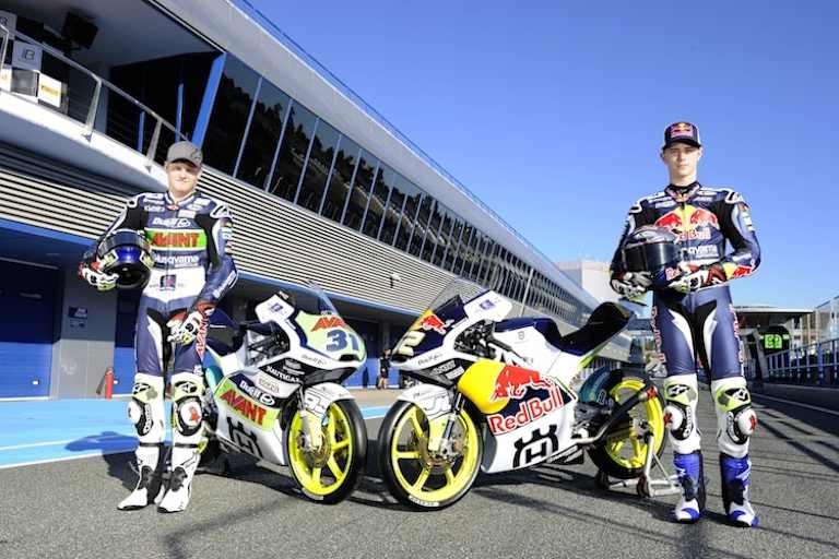 Das Husqvarna-Duo Niklas Ajo und Denny Kent