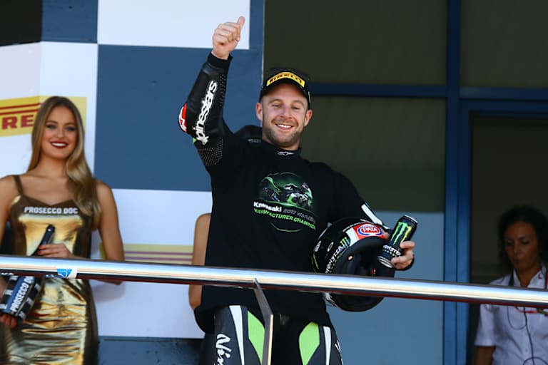 Zum Markentitel für Kawasaki trug Johnny Rea maßgeblich bei