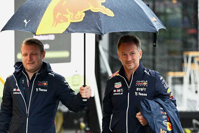 Christian Horner (rechts)