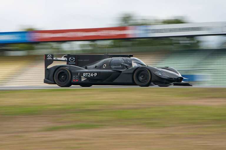 Der Mazda DPi im Motodrom von Hockenheim