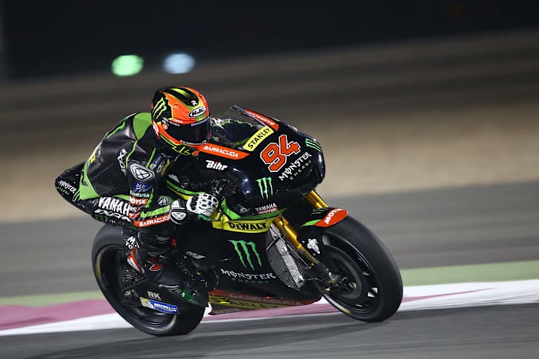 Folger auf der Yamaha M1 des Tech3-Teams