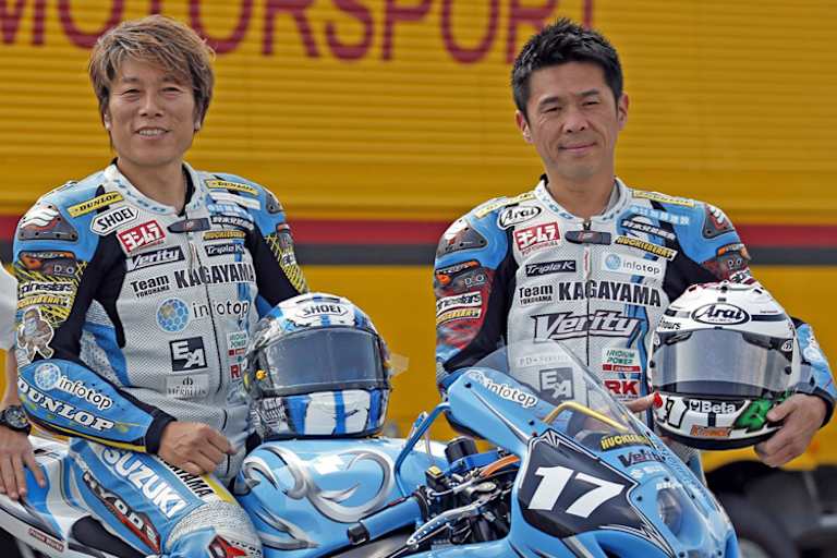 Yukio Kagayama und Noriyuki Haga (rechts)