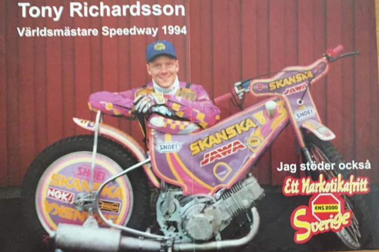 Tony Rickardsson wurde 1994 zum ersten Mal Weltmeister