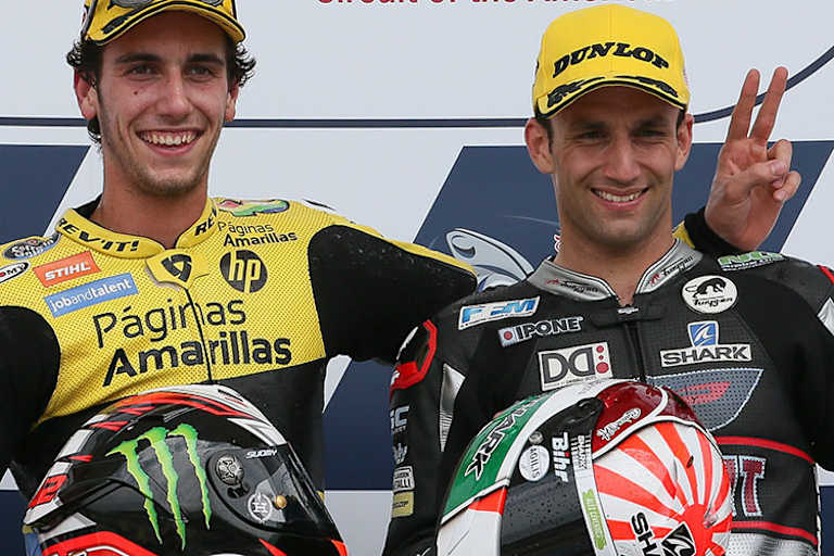In der Moto2-Klasse war Alex Rins gegen Johann Zarco chancenlos