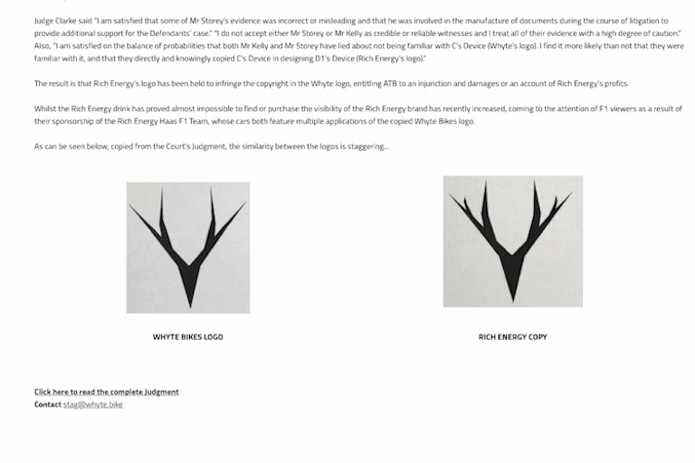 Die Ähnlichkeit der Logos ist verblüffend