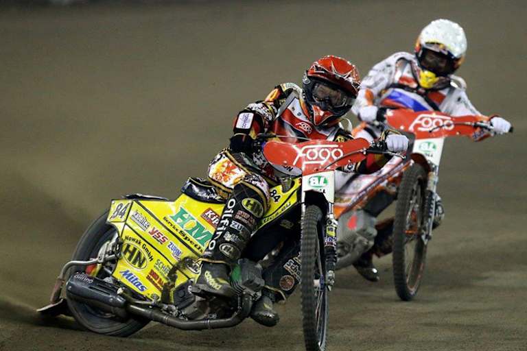 Martin Smolinskis (vorne) Speed stimmte