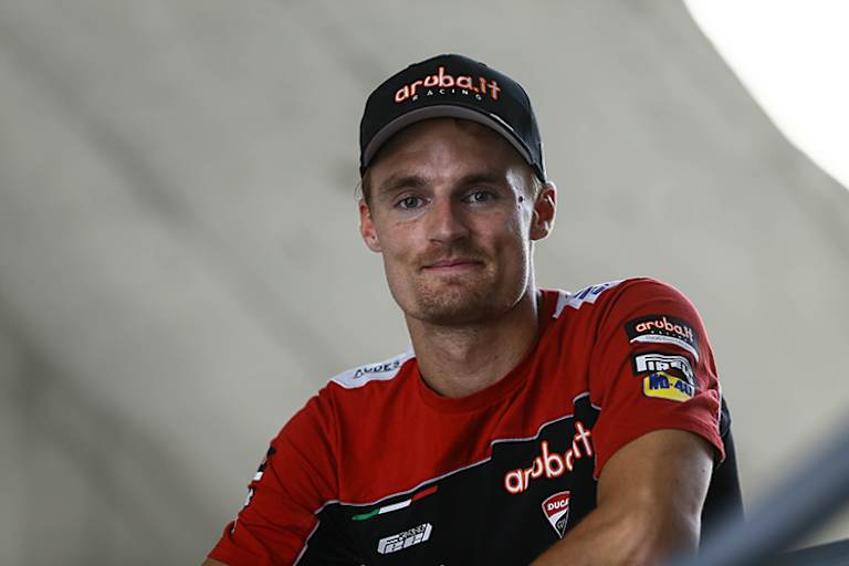 Ducati-Werksfahrer Chaz Davies