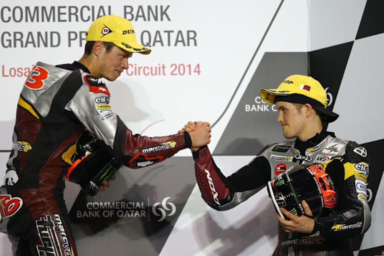 Handshake: Noch geht es zwischen den Rivalen kollegial zu