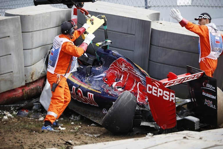 Carlos Sainz hatte grosses Glück