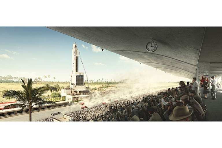 So grandios sah das damals in Tripolis aus