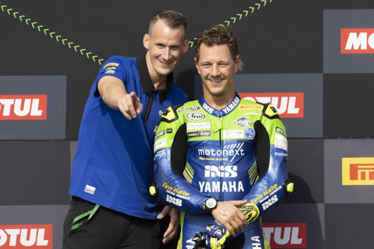 Kervin Bos (li.) wurde mit Domi Aegerter zweimal Weltmeister