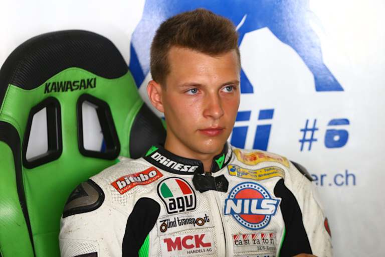 Dominic Schmitters Motorrad läuft nicht richtig