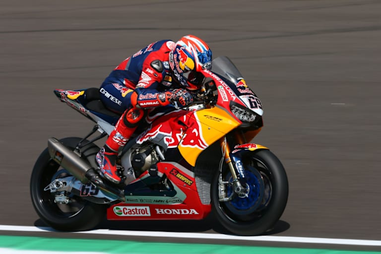 Nicky Hayden fuhr 2017 für das Team Red Bull Honda