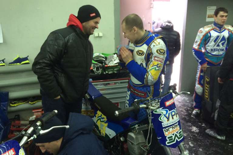 Günther Bauer ist derzeit in Togliatti